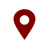 Marcador de localização do mapa do Vanderlei Buffet e Eventos em Cascavel PR.