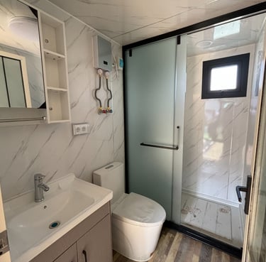 Salle de bain tiny house