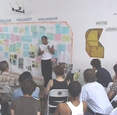 Workshop participativo com moradores na Região Serrana do Rio de Janeiro, Brasil