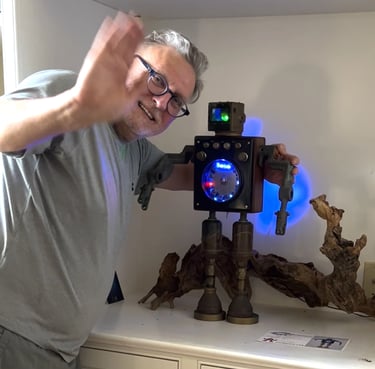Talbotics sculpture in Pennsylvania home.