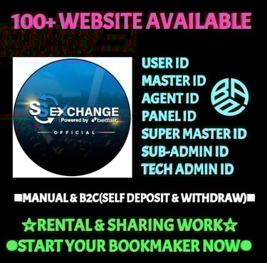 ONLINE CRICKET BETTING ID AVAILABLE DL MDL SMDL MASTER ID SUPER MASTER ID ADMIN ID AVAILABLE 