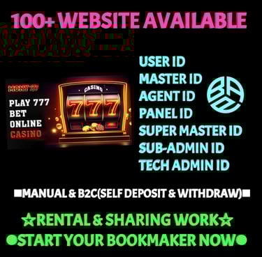 ONLINE CRICKET BETTING ID AVAILABLE DL MDL SMDL MASTER ID SUPER MASTER ID ADMIN ID AVAILABLE 
