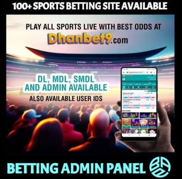 ONLINE CRICKET BETTING ID AVAILABLE DL MDL SMDL MASTER ID SUPER MASTER ID ADMIN ID AVAILABLE 