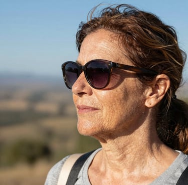 Technician fixing an air conditioning unit on a sunny day in Málaga.