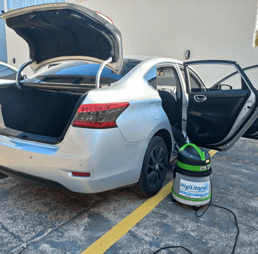higienização interna automotiva carro em itapoá