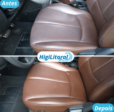 Limpeza e Hidratação de Bancos em Couro Itapoá