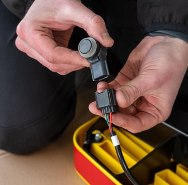 Atstumo jutikliai Rhino Access Step laiptui