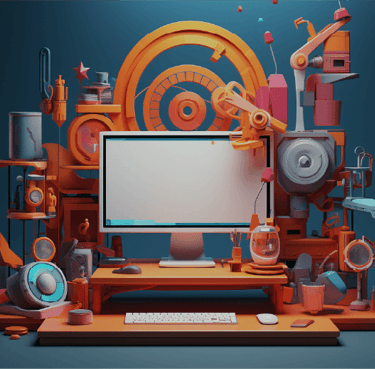 a computer monitor screen with a computer monitor and a monitor screen