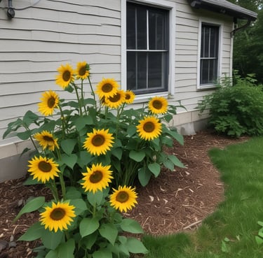 a cat sitting on a couch in a living room