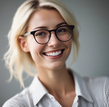 A person sitting on a couch holding a smart device
