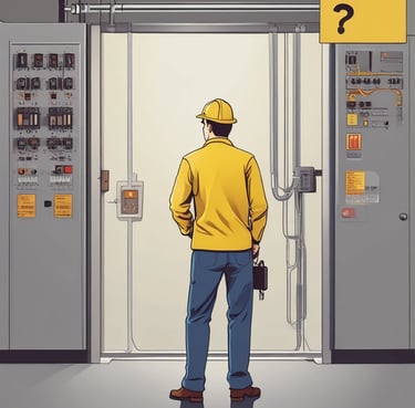 Fire safety training session with employees practicing evacuation