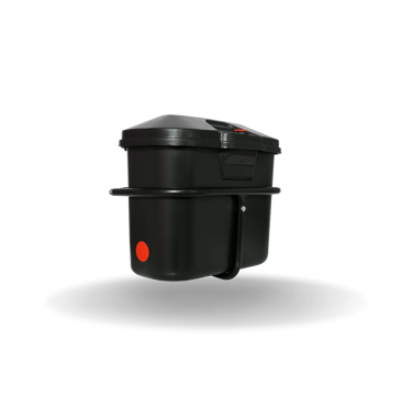 DASS Black Motorcycle Side Box (CAMRY MATT)