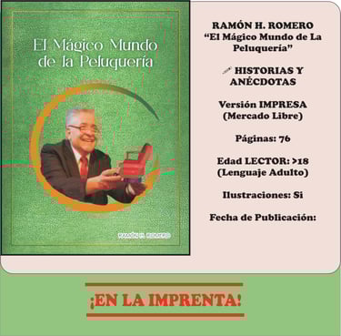Tapa Libro "El Mágico Mundo de La Peluquería"