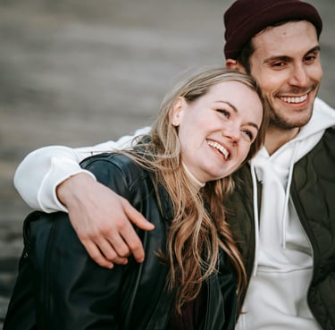 Photo de Hortense et Clément, clients de HOJE STUDIO