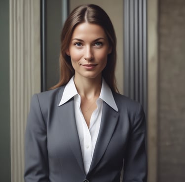A smiling woman giving a thumbs up.