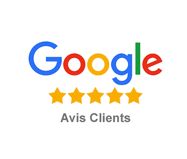 Logo google avec avis clients