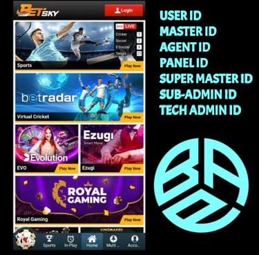 ONLINE CRICKET BETTING ID AVAILABLE DL MDL SMDL MASTER ID SUPER MASTER ID ADMIN ID AVAILABLE 