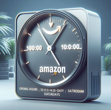 Nuestro punto Amazon Hub en ENVIOS YIEN está disponible de lunes a viernes de 10:00 a 15:00 y de 18: