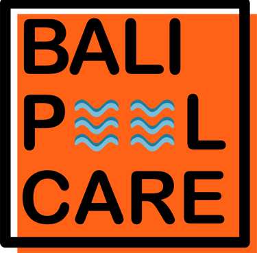 logo bali pool care, jasa perawatan kolam dibali