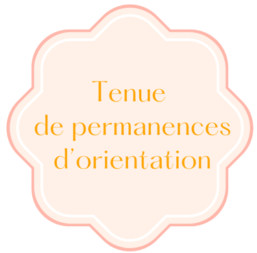 Tenue de permanences d'orientation