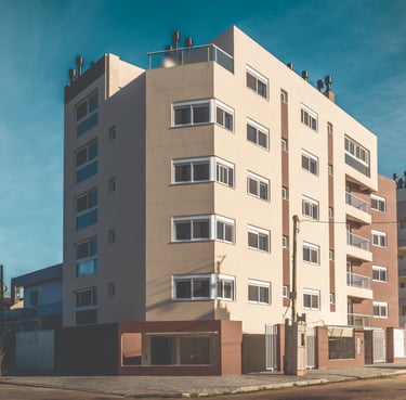 Prédio multifamiliar Giardino na cidade de Pelotas. Construtora Valori Empreendimentos