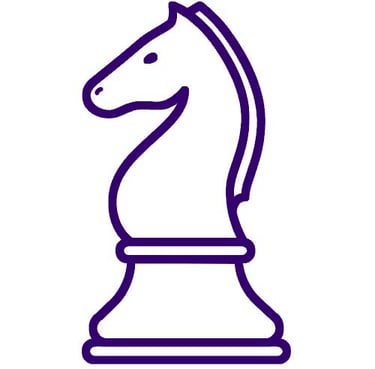 ícono de pieza de ajedrez, caballo de ajedrez, estrategia, Misión Legathea