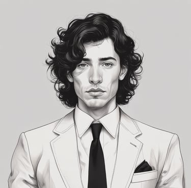 A man in a suit is posing for a picture