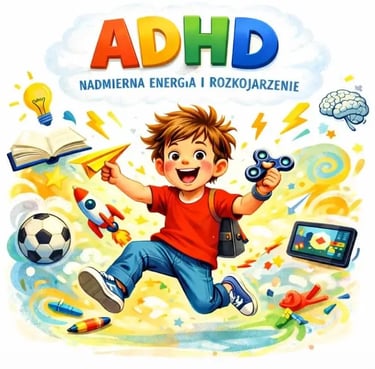 Dziecko ADHD Katowice Terapia Psycholog