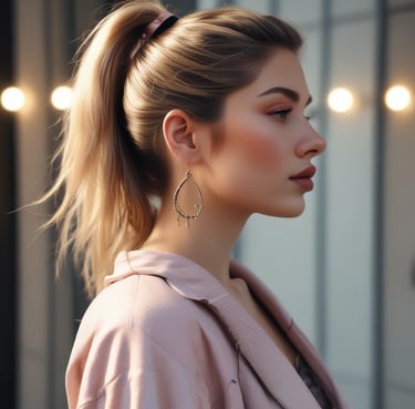 A colorful acai bowl topped with fresh berries and granola on a wooden table outdoors.