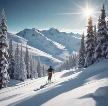 A contemporary retail space with transparent colored panels featuring the names of modern artists and designers. The orange and blue panels provide a vibrant contrast against the showroom, which is well-lit and filled with various design objects and furniture pieces.