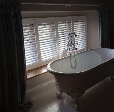 Shutter fitted in a Peterborough home