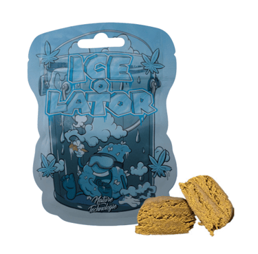 Un sachet avec de la résine (ICE O LATOR)