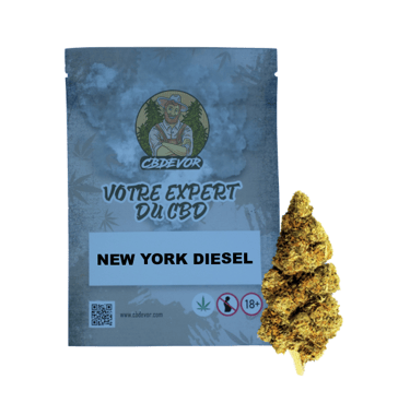 Un sachet avec une fleur (NEW YORK DIESEL)