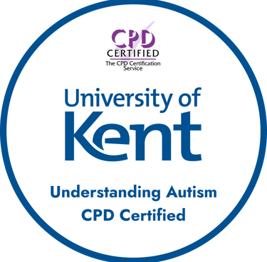 University of Kent, Understanding Autism, CPD Certified Badge