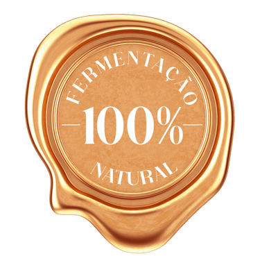 Fermentação 100% Natural