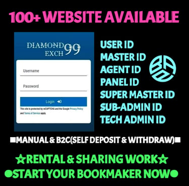 ONLINE CRICKET BETTING ID AVAILABLE DL MDL SMDL MASTER ID SUPER MASTER ID ADMIN ID AVAILABLE 