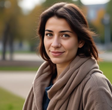 Happy customer receiving a package from japan4you at home.