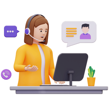 "Customer support icon, representing Excellence Home Tuition’s dedicated assistance for students and