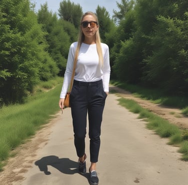 Photo of a smiling woman holding an e-reader in a cozy home setting.