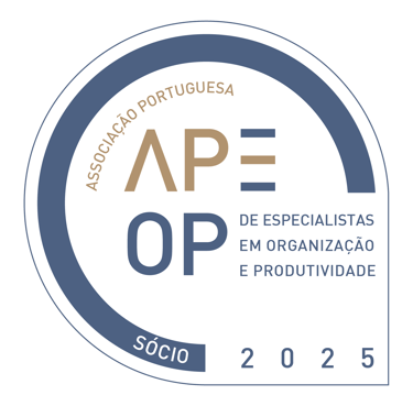 Sócia APEOP - Associação Portuguesa de Especialistas em organização e Produtividade