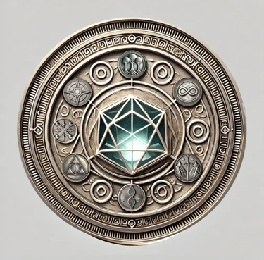 Pantheon of Gods. Religion Symbol