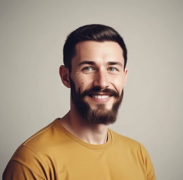 woman wearing black crew-neck shirt