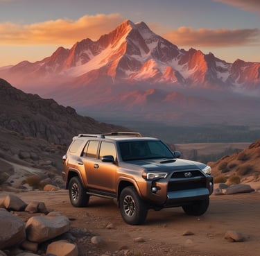 Toyota 4Runner reaches altitude with attitude