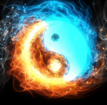 Yin-Yang enegry balance.