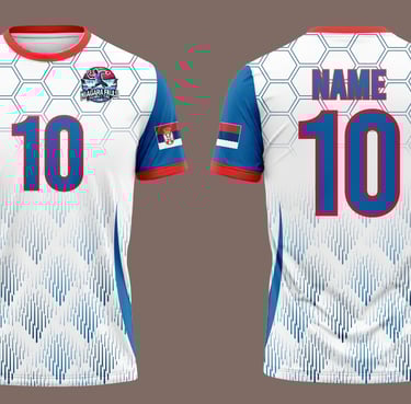 sublimated printed polyester jerseys