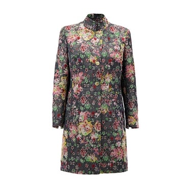 a woman's dress with a floral print