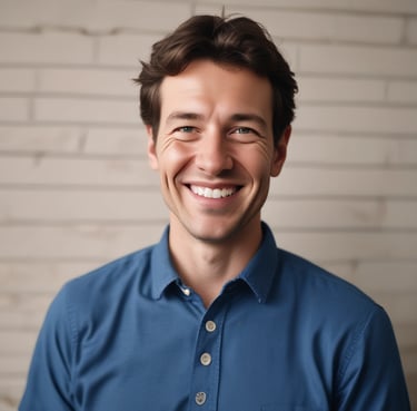a man in a white uniform talking to a group of children