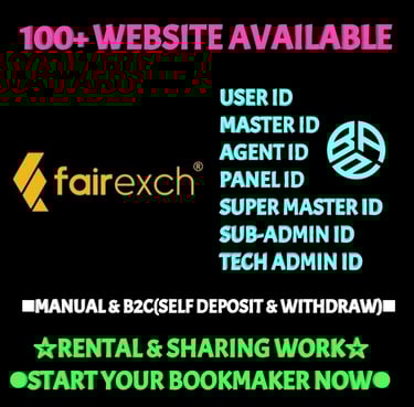 ONLINE CRICKET BETTING ID AVAILABLE DL MDL SMDL MASTER ID SUPER MASTER ID ADMIN ID AVAILABLE 