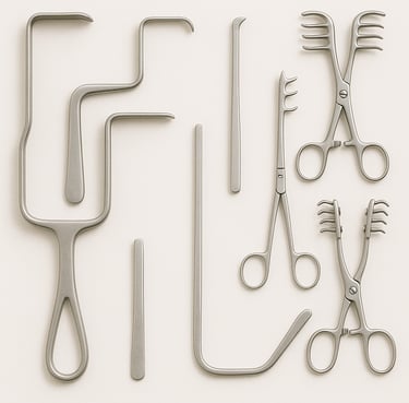 Surgical retractors for tissue exposure