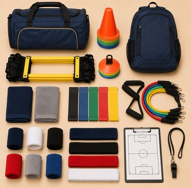 Essential sports accessories and training products